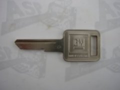 Schlüssel Rohling - Key Blank  GM ZS \
